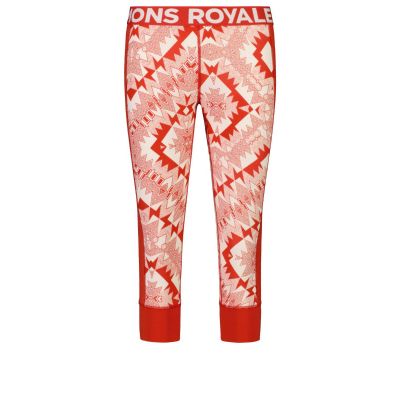 MONS ROYALE Damen Cascade 3/4 Hose Retro Red Nordtek