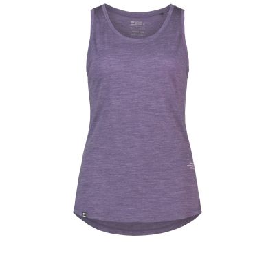 MONS ROYALE Damen Zephyr Merino Cool Tank violet