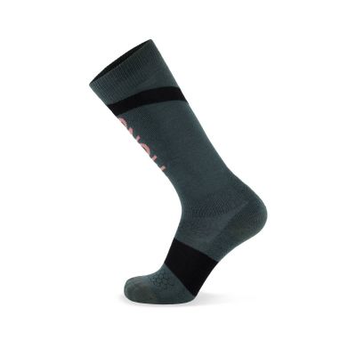 MONS ROYALE Ultra Cushion Snow Skisocken blau