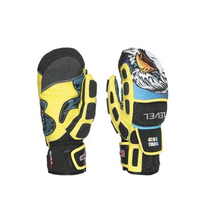 LEVEL Ski Rennhandschuh Worldcup CF Fäustling gelb
