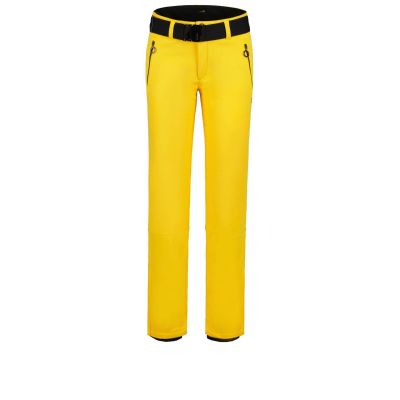 LUHTA Damen Joentaus Softshell Skihose gelb