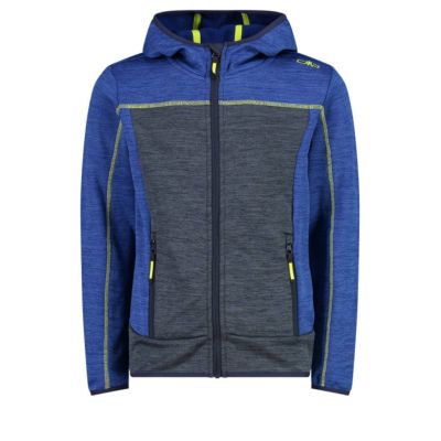 CMP Kids Fleecejacke mit Kapuze blau