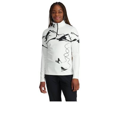 SPYDER Damen Figure 8 1/2 Zip Midlayer