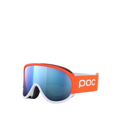 POC Retina Mid Ski Rennbrille zink orange/hydrogen weiss
