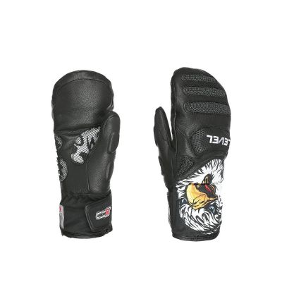 LEVEL Ski Rennhandschuh SQ Junior CF Fäustling schwarz