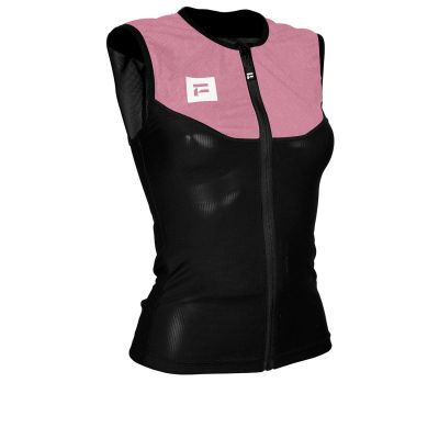 Flaxta Behold Damen Ski Rückenprotektor schwarz/matt pink