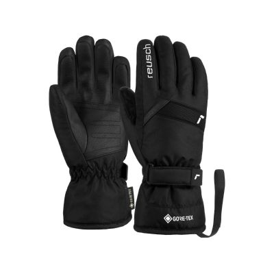 REUSCH Junior Flash Gore Tex Skihandschuh weiß/schwarz