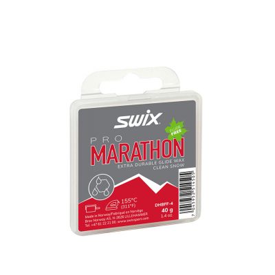 SWIX Marathon Black Skiwachs 40g