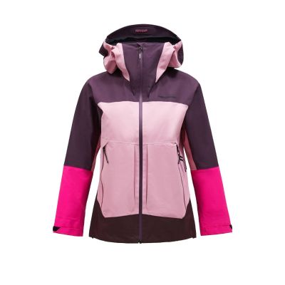 PEAK PERFORMANCE Damen Vislight Gore-Tex C-Knit 3L Shell Skijacke violet