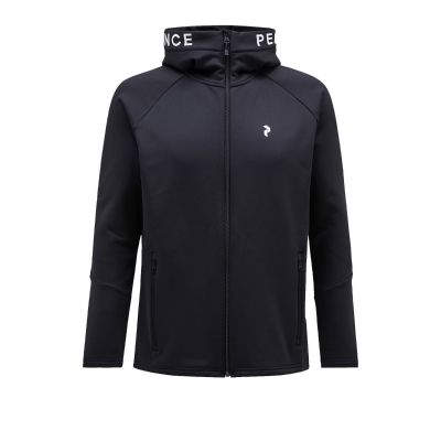 PEAK PERFORMANCE Herren Rider Zip Kapuzenjacke schwarz