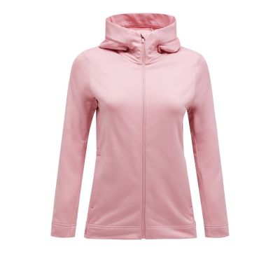 PEAK PERFORMANCE Damen Rider Tech Kapuzenjacke warm blush