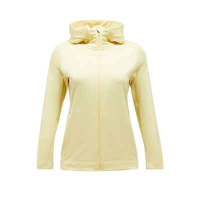 PEAK PERFORMANCE Damen Rider Tech Zip Kapuzenjacke gelb