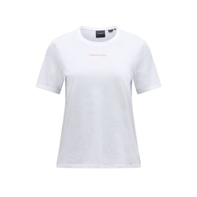PEAK PERFORMANCE Damen Explore Graphic  T-Shirt weiss
