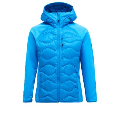 PEAK PERFORMANCE Herren Helium Daunen Hybrid Kapuzenjacke hellblau