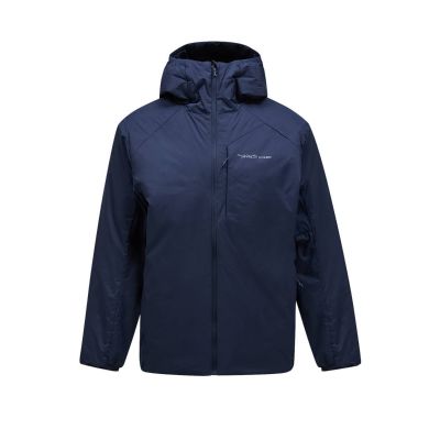 PEAK PERFORMANCE Herren Freelight 2in1 Wendejacke mit Kapuze blau