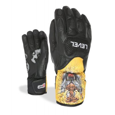 LEVEL Junior Racing Handschuh SQ CF schwarz
