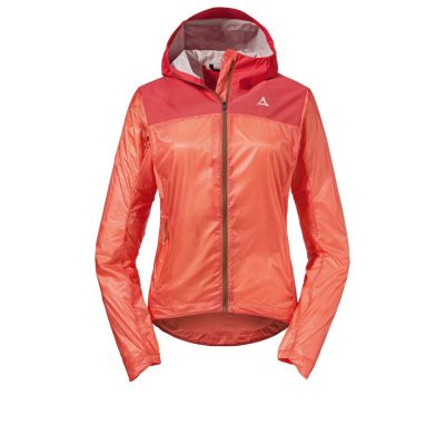 SCHÖFFEL Damen Hybrid Jacke Flow Trail L Rot