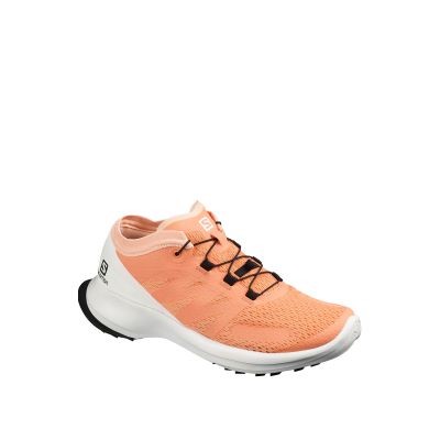 SALOMON Damen Schuh Sense Flow Cantaloupe/White/Bellini