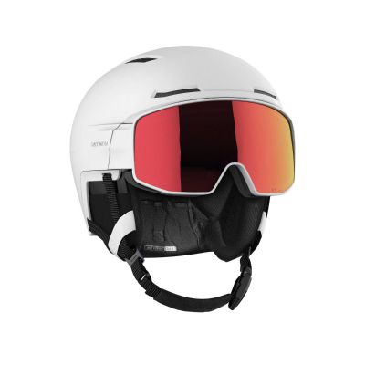 SALOMON Driver Prime Sigma Photo MIPS Visier Skihelm weiss