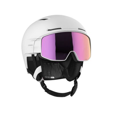 SALOMON Driver Prime Sigma Plus Visier Skihelm weiss