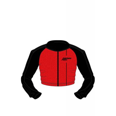 ENERGIAPURA Protector Shirt Racing Junior Schwarz/Rot