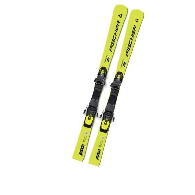 FISCHER Skiset RC4 WC Junior M/O Plate 115cm + RC4 Z9 Bindung