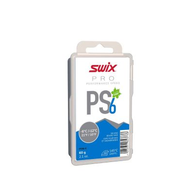 SWIX PS6 Blau 60g Skiwachs