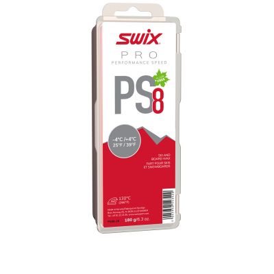 SWIX PS8 Red Skiwachs 180g