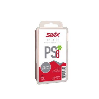 SWIX PS8 Rot 60g Skiwachs