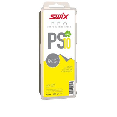 SWIX PS10 Yellow Skiwachs 180g