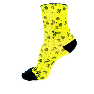 SCOTT Socken Junior Crew Gelb