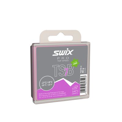 SWIX TS7 Black Skiwachs 40g