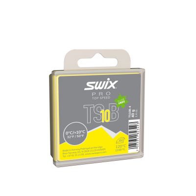 SWIX TS10 Black Skiwachs 40g