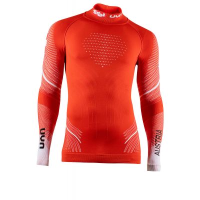UYN Natyon 2.0 Junior Austria/Österreich Sk Sport Shirt Longsleeve Turtle Neck