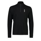 MONS ROYALE Herren Cascade 1/4 Zip schwarz