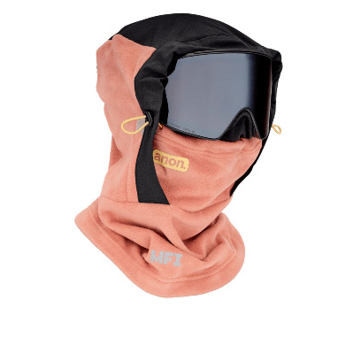 ANON  MFI Fleece Helmkapuze orange
