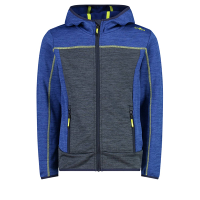 CMP Kids Fleecejacke mit Kapuze blau