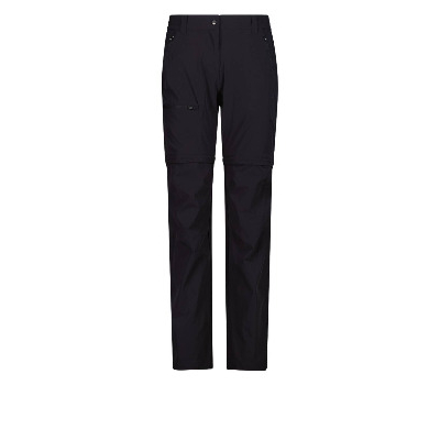 CMP Damen Zip Off Wanderhose antracite