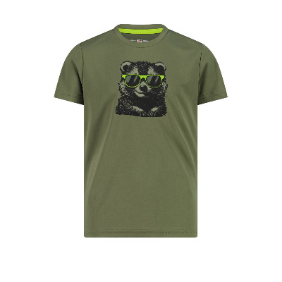 CMP Kid T-Shirt oil green mit Druck