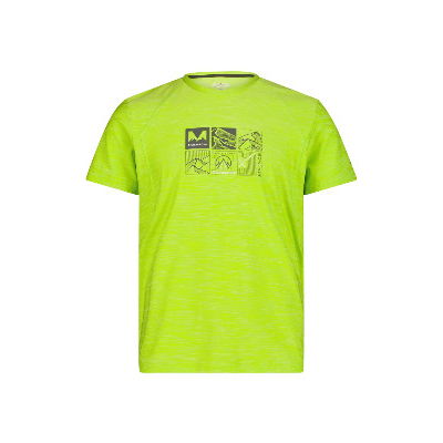 CMP Herren Stretch Jersey T-Shirt grün
