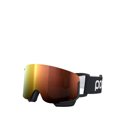 POC Nexal MID Skibrille Uranium Schwarz/Partly Sunny Orange