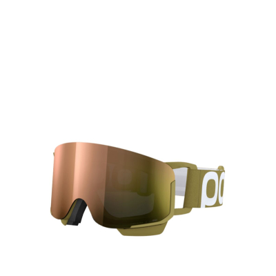 POC Nexal MID Skibrille Olivine Green/Partly Sunny Rose Gold