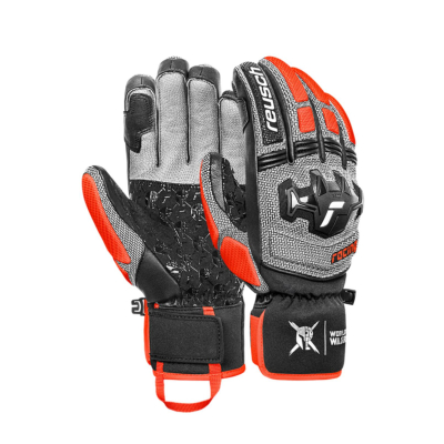 REUSCH Worldcup Warrior SC Rennhandschuh grau/orange