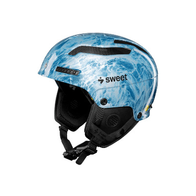 SWEET Trooper 2Vi Slalom Skihelm MIPS blau