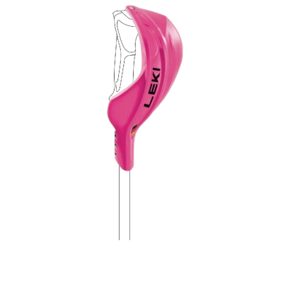 LEKI Racing Schlagschutz Closed Worldcup pink