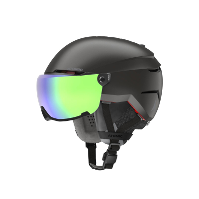 ATOMIC Savor Amid Visier HD Skihelm schwarz