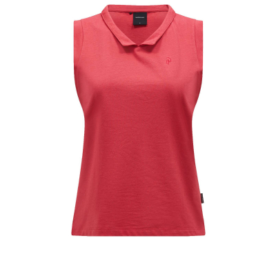 PEAK PERFORMANCE Damen Coolmax Baumwollshirt rot