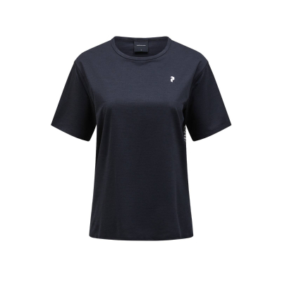 PEAK PERFORMANCE Damen Trail Shortsleeve Shirt schwarz