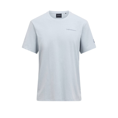 PEAK PERFORMANCE Herren Explore Logo T-Shirt grau