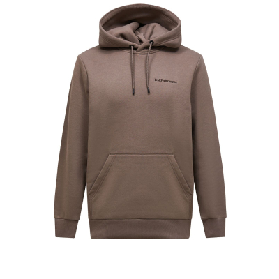PEAK PERFORMANCE Herren Original Small Logo Kapuzenpullover braun